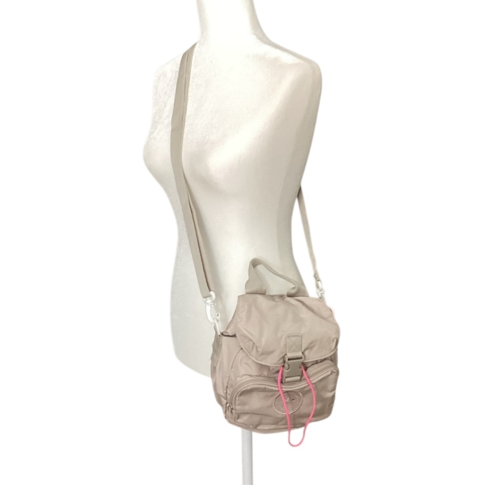 Adidas Beige and Pink Women’s Backpack